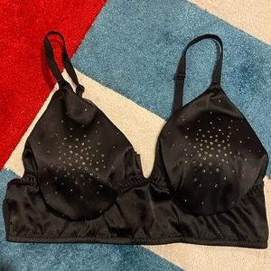 Victoria’s Secret rhinestone bra / bralette LG